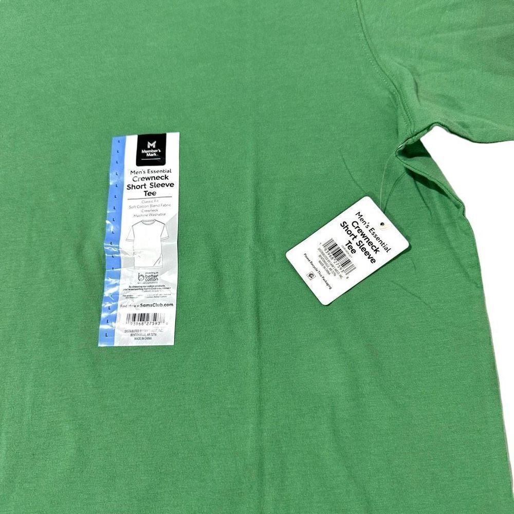 Member's Mark Men's Essential Crew Tee Size Large - Picture 7 of 10